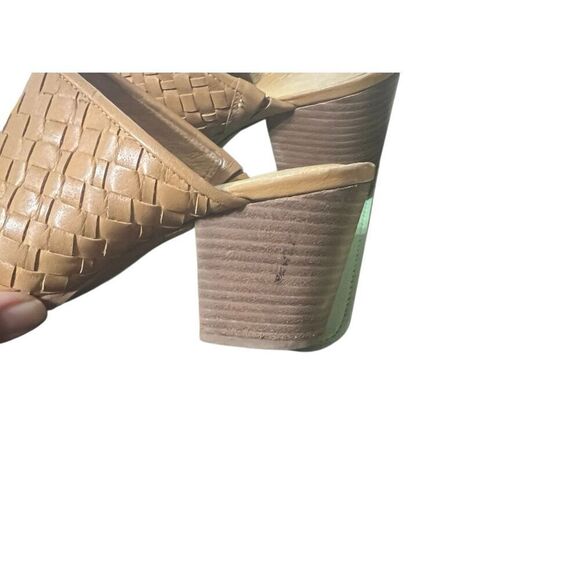 Madewell the Harper braided leather chunky mule clog sz 9 - Picture 5 of 8